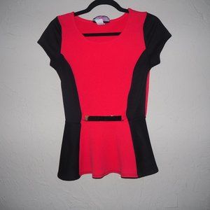 Dressy shirt  that enhances figure.